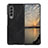 Coque Luxe Cuir et Plastique Housse Etui Mat R07 pour Samsung Galaxy Z Fold4 5G Petit