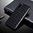 Coque Luxe Cuir et Plastique Housse Etui Mat S01 pour Sony Xperia 5 IV Noir
