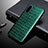 Coque Luxe Cuir et Plastique Housse Etui Mat S01 pour Sony Xperia 5 IV Vert