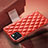 Coque Luxe Cuir Housse Etui A07 pour Apple iPhone 13 Mini Rouge