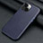 Coque Luxe Cuir Housse Etui A09 pour Apple iPhone 15 Plus Bleu