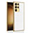 Coque Luxe Cuir Housse Etui AC3 pour Samsung Galaxy S22 Ultra 5G Blanc