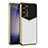 Coque Luxe Cuir Housse Etui AC4 pour Samsung Galaxy S21 5G Blanc