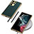 Coque Luxe Cuir Housse Etui AC5 pour Samsung Galaxy S21 Ultra 5G Petit