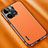 Coque Luxe Cuir Housse Etui AT2 pour Apple iPhone 14 Pro Orange
