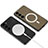 Coque Luxe Cuir Housse Etui avec Mag-Safe Magnetic Magnetique AC2 pour Samsung Galaxy S21 Plus 5G Petit