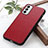 Coque Luxe Cuir Housse Etui B02H pour Samsung Galaxy M23 5G Rouge