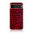 Coque Luxe Cuir Housse Etui B07H pour Google Pixel 7 Pro 5G Rouge
