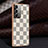 Coque Luxe Cuir Housse Etui C11 pour Samsung Galaxy S21 Plus 5G Blanc