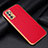 Coque Luxe Cuir Housse Etui DL2 pour Oppo Reno6 5G Rouge Petit