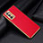Coque Luxe Cuir Housse Etui DL2 pour Oppo Reno6 Pro+ Plus 5G Rouge