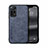 Coque Luxe Cuir Housse Etui DY1 pour Xiaomi Redmi Note 11 Pro 4G Bleu Petit