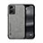 Coque Luxe Cuir Housse Etui DY2 pour OnePlus Nord N20 SE Gris