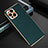 Coque Luxe Cuir Housse Etui GS1 pour Oppo Find X3 5G Vert