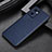 Coque Luxe Cuir Housse Etui GS2 pour Oppo Reno7 SE 5G Bleu