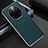 Coque Luxe Cuir Housse Etui GS3 pour Huawei Mate 50 RS Vert Petit