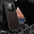 Coque Luxe Cuir Housse Etui GS4 pour Huawei Mate 60 Pro+ Plus Marron Petit