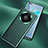Coque Luxe Cuir Housse Etui L02 pour Huawei Mate 40 Pro+ Plus Vert