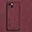 Coque Luxe Cuir Housse Etui LS1 pour Apple iPhone 14 Plus Rouge