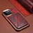 Coque Luxe Cuir Housse Etui MT1 pour Apple iPhone 14 Pro Rouge