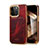 Coque Luxe Cuir Housse Etui MT2 pour Apple iPhone 14 Pro Rouge