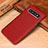 Coque Luxe Cuir Housse Etui P01 pour Samsung Galaxy S10 Plus Rouge
