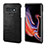 Coque Luxe Cuir Housse Etui P02 pour Samsung Galaxy Note 9 Noir