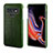 Coque Luxe Cuir Housse Etui P02 pour Samsung Galaxy Note 9 Vert