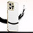 Coque Luxe Cuir Housse Etui PD2 pour Apple iPhone 15 Pro Petit