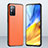 Coque Luxe Cuir Housse Etui pour Huawei Honor X10 Max 5G Orange