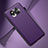 Coque Luxe Cuir Housse Etui QK2 pour Xiaomi Poco X3 Pro Violet