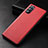 Coque Luxe Cuir Housse Etui R01 pour Oppo Reno4 5G Rouge
