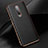 Coque Luxe Cuir Housse Etui R02 pour OnePlus 8 Noir
