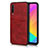 Coque Luxe Cuir Housse Etui R02 pour Xiaomi Mi A3 Rouge