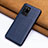 Coque Luxe Cuir Housse Etui R03 pour Samsung Galaxy S20 Ultra 5G Bleu