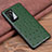 Coque Luxe Cuir Housse Etui R04 pour Huawei P40 Pro Vert