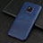 Coque Luxe Cuir Housse Etui R05 pour Huawei Mate 20 Pro Bleu