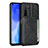 Coque Luxe Cuir Housse Etui R06 pour Huawei P40 Lite 5G Noir