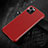 Coque Luxe Cuir Housse Etui R08 pour Apple iPhone 11 Pro Max Rouge