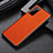 Coque Luxe Cuir Housse Etui R09 pour Huawei Honor View 30 5G Orange