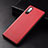 Coque Luxe Cuir Housse Etui S01 pour Huawei Enjoy 10e Rouge