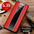 Coque Luxe Cuir Housse Etui S01 pour Huawei Mate 20 Pro Rouge