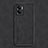 Coque Luxe Cuir Housse Etui S01 pour Oppo A57 5G Noir