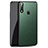 Coque Luxe Cuir Housse Etui S01 pour Oppo A8 Vert