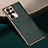 Coque Luxe Cuir Housse Etui S01 pour Samsung Galaxy S25 Ultra 5G Vert