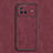Coque Luxe Cuir Housse Etui S01 pour Vivo X80 5G Rouge