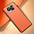 Coque Luxe Cuir Housse Etui S01 pour Xiaomi Poco X3 NFC Orange