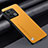 Coque Luxe Cuir Housse Etui S02 pour OnePlus 10 Pro 5G Jaune