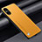 Coque Luxe Cuir Housse Etui S02 pour Sony Xperia 5 V Jaune Petit