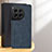 Coque Luxe Cuir Housse Etui S07 pour OnePlus 12R 5G Bleu